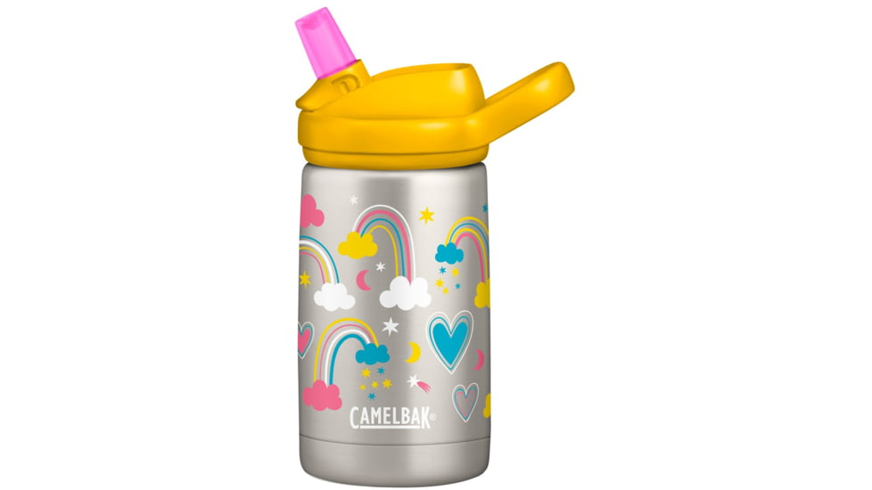 CamelBak Eddy Vacuum Water Bottle - Kids, Rainbow Love, .35L/12 oz, 2284104040