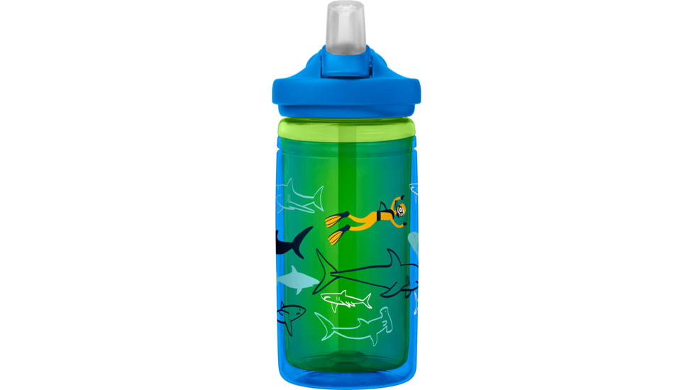CamelBak Eddy Insulated Water Bottle - Kids, Scuba Shark, 14oz, 2283401040