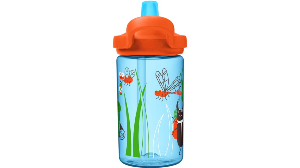 CamelBak Eddy+ Kids 14 oz LE Water Bottle, Camping Bugs, 14oz, 2689301041