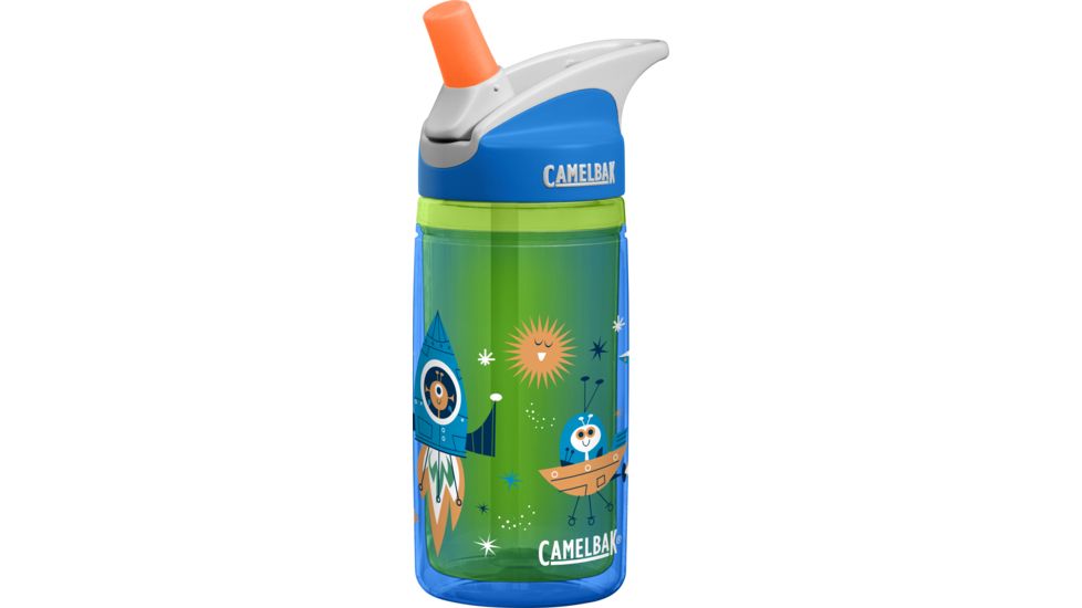 CamelBak Eddy Kids Insulated Bottle, Blue Rockets, .4L/12 oz, 1305403040