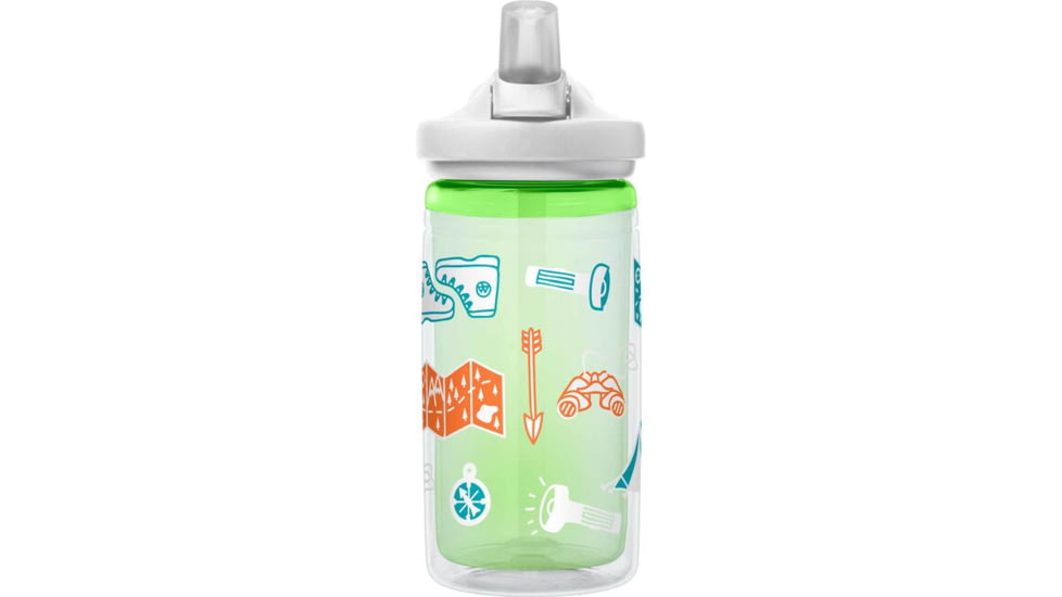 CamelBak Eddy+ Kids Insulated Water Bottle, 14oz, Adventure Map, 2283101040