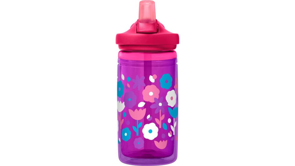 CamelBak Eddy+ Kids Insulated Water Bottle, 14oz, Flower Power, 2283601040
