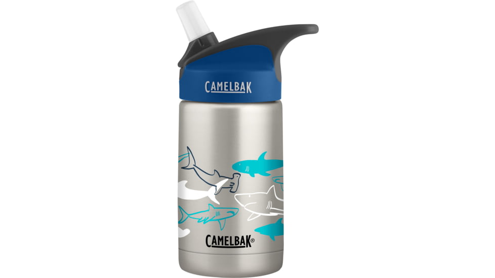 CamelBak Eddy Kids Vacuum Stainless, Sketchy Sharks, 12 oz, 1883110040