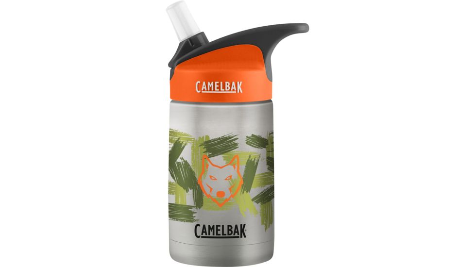 CamelBak Eddy Kids Vacuum Stainless, Wolf Camo, 12 oz, 1883104040