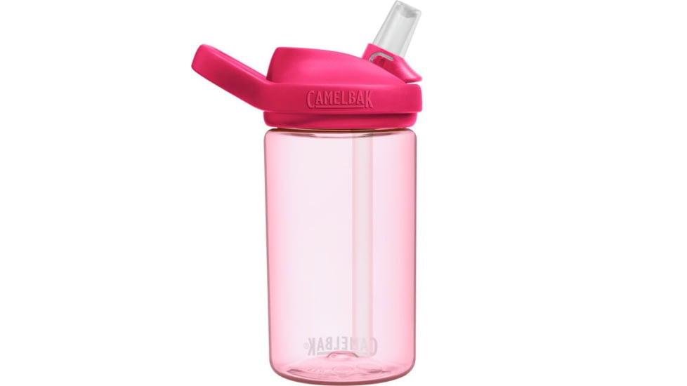 CamelBak Eddy+ Kids Water Bottle, 14oz, Grapefruit, 2472602041