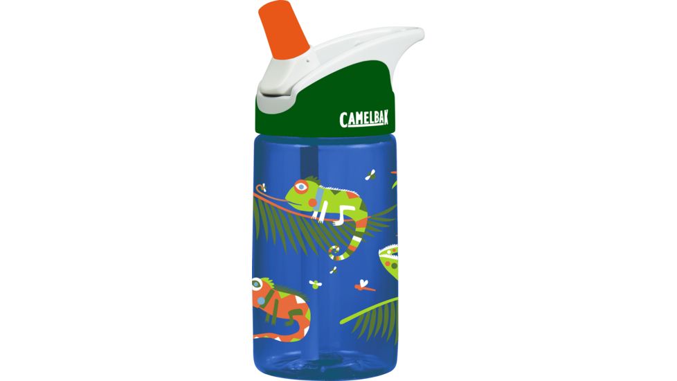 CamelBak eddy Kids Water Bottle, .4L-Iguanas