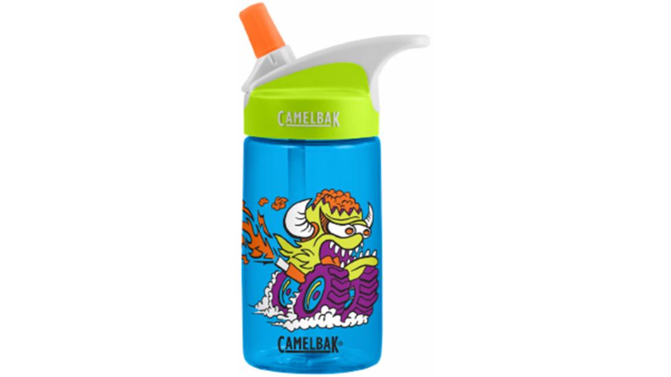 CamelBak eddy Kids Water Bottle-Monster Trucks