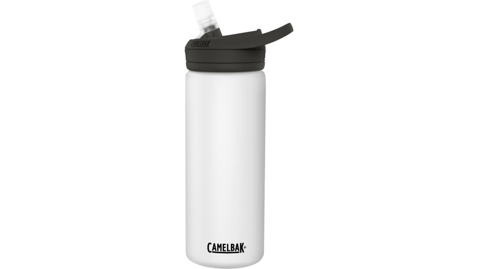 CamelBak Eddy Plus Vacuum Stainless Water Bottle, White, 20oz, 1649101060