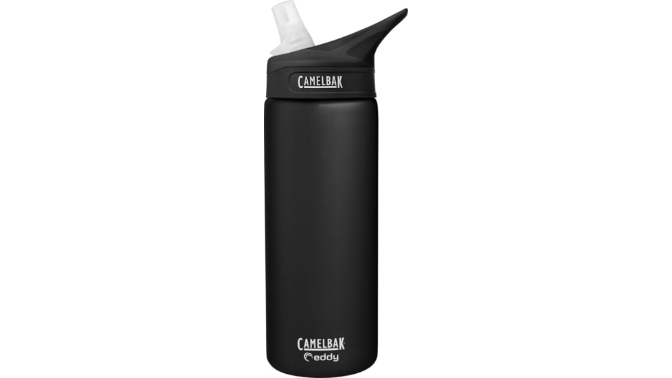 CamelBak Eddy Stainless Vacuum Insulated Water Bottle, Raven, 20 oz, 54171