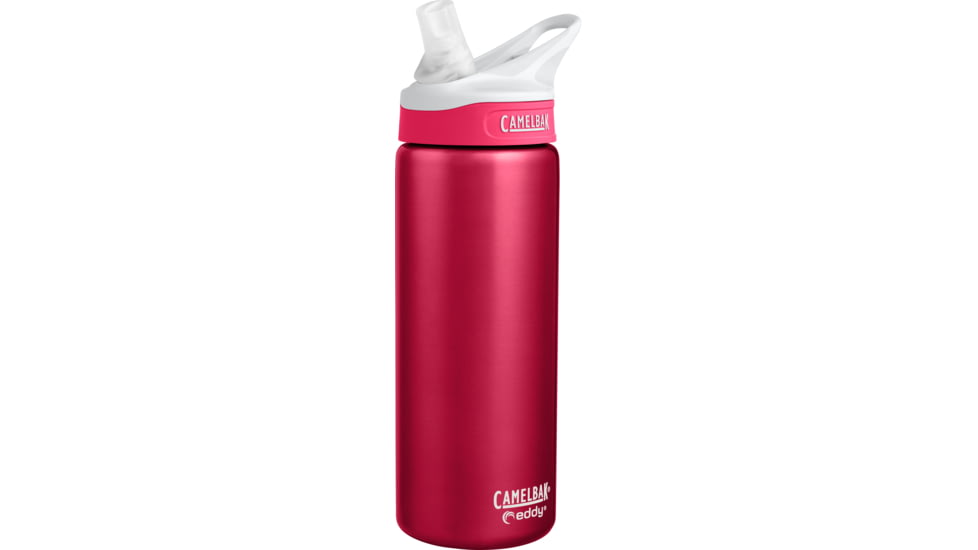 CamelBak Eddy Vacuum Insulated Bottle, Dragonfruit, .6L/20 oz, 1289601060