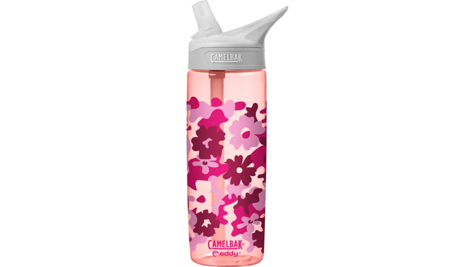 CamelBak Eddy Water Bottle 600ml - Kid's, Floral Camo, 1580601160