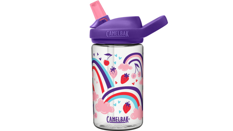 CamelBak Eddy Water Bottle - Kids, Berry Rainbow, 14 oz, 2689103041