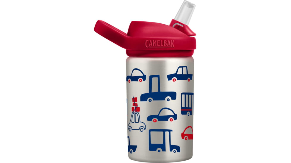 CamelBak Eddy Water Bottle - Kids, Cars/Trucks, 14oz, 2305101040