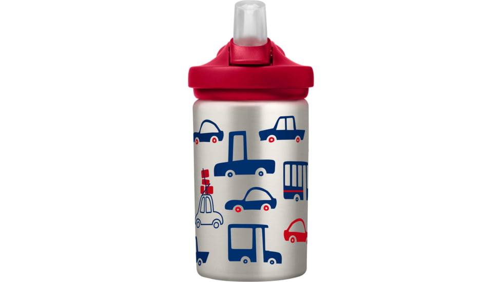 CamelBak Eddy Water Bottle - Kids, Cars/Trucks, 14oz, 2305101040