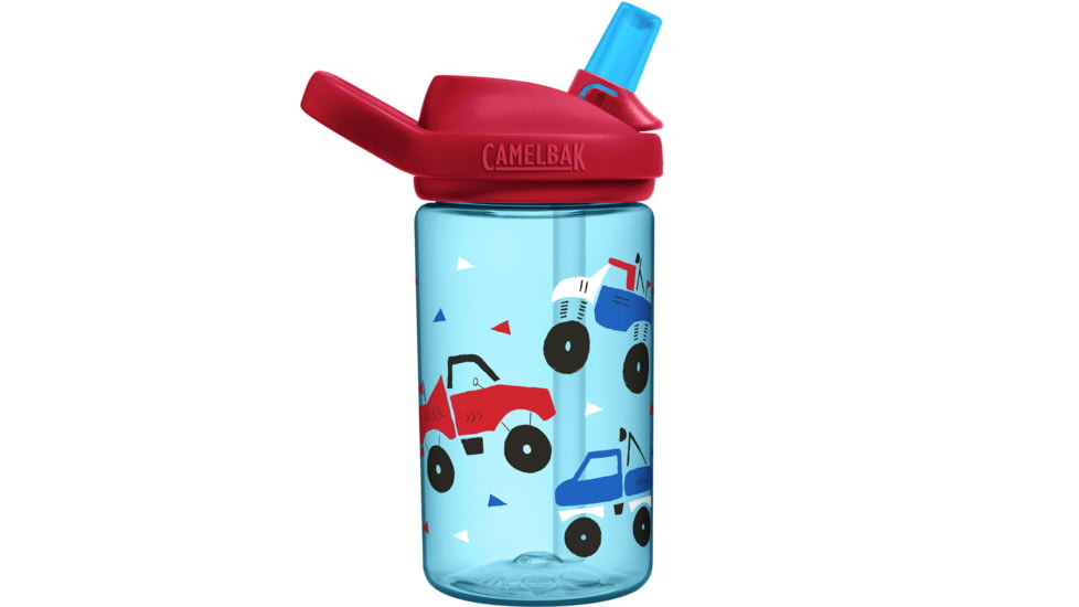 CamelBak Eddy Water Bottle - Kids, Moto Rally, 14 oz, 2689402041