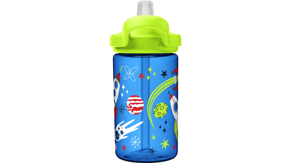 CamelBak Eddy Water Bottle - Kids, Retro Rockets, 14 oz, 2689403041