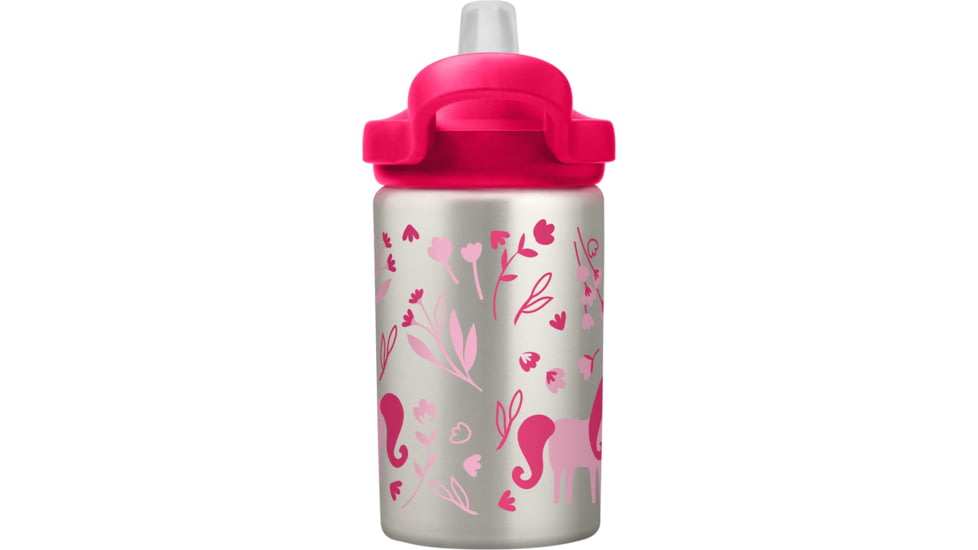 CamelBak Eddy Water Bottle - Kids, Unicorn &amp; Blooms, 14oz, 2305104040