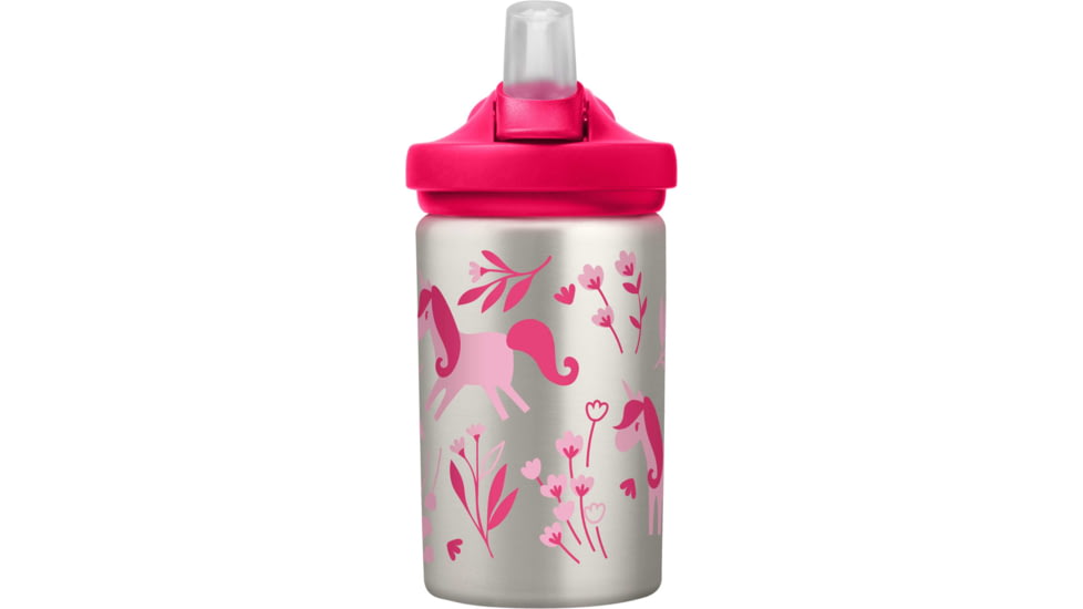 CamelBak Eddy Water Bottle - Kids, Unicorn &amp; Blooms, 14oz, 2305104040