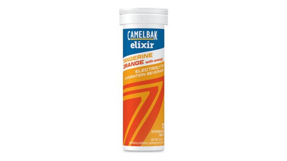 CamelBak Elixir Electrolyte Tablets-Tangerine Orange w/ Caffeine