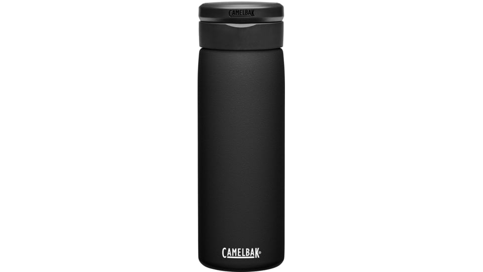 CamelBak Fit Cap SST Vacuum Insulated 20Oz Water Bottle, Black, .6L / 20 oz, 2896001060