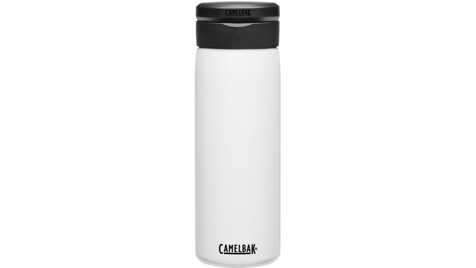 CamelBak Fit Cap SST Vacuum Insulated 20Oz Water Bottle, White, .6L / 20 oz, 2896101060