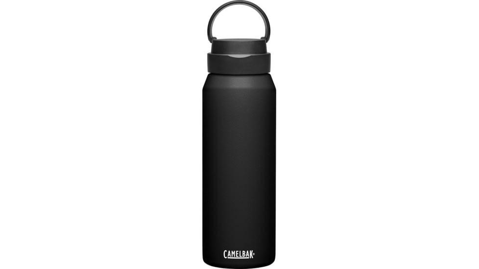 CamelBak Fit Cap SST Vacuum Insulated 32Oz Water Bottle, Black, 1L / 32 oz, 2898001001