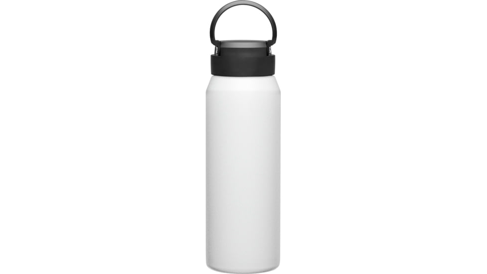 CamelBak Fit Cap SST Vacuum Insulated 32Oz Water Bottle, White, 1L / 32 oz, 2898101001