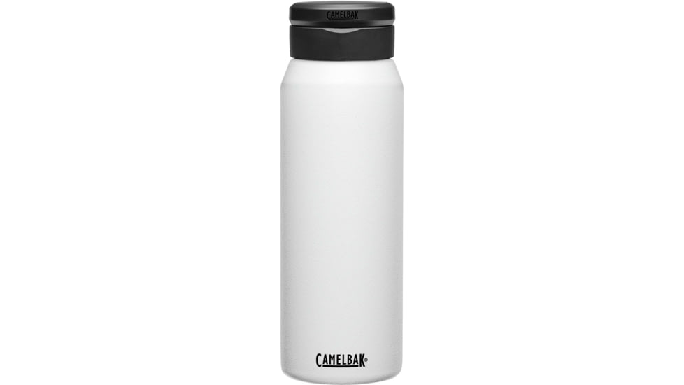 CamelBak Fit Cap SST Vacuum Insulated 32Oz Water Bottle, White, 1L / 32 oz, 2898101001