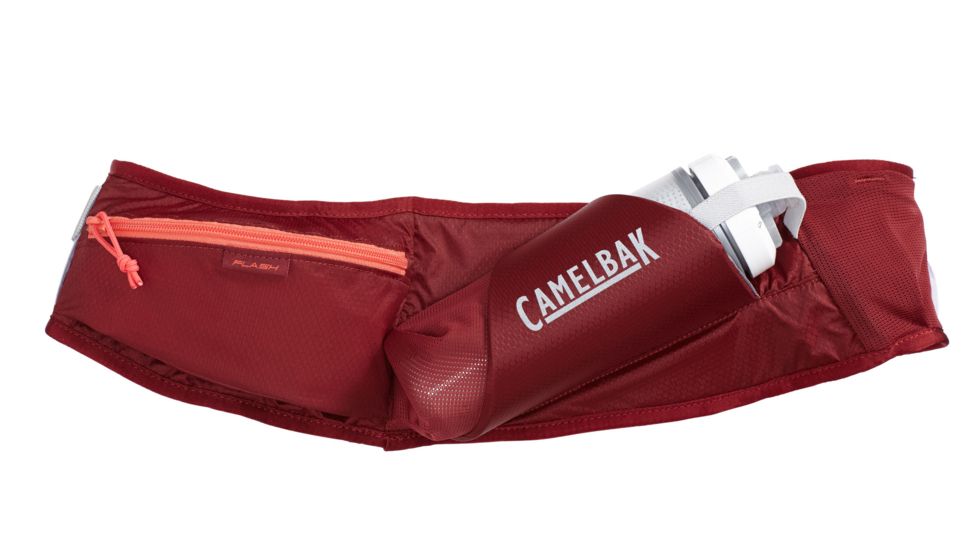 CamelBak Flash Belt, Burgundy/Hot Coral, 1846601000