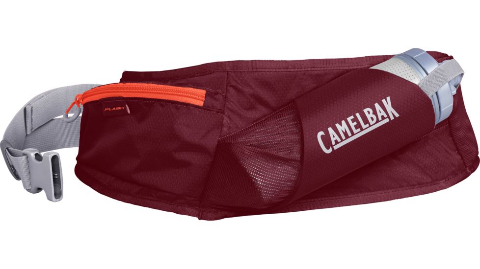CamelBak Flash Belt, Burgundy/Hot Coral, 1846601000