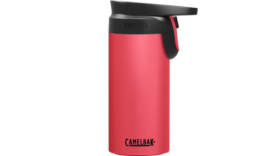 CamelBak Forge Flow Insulated Stainless Steel Travel Mug, Wild Strawberry, 12oz, 2477602035