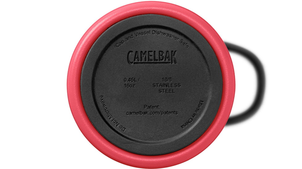 CamelBak Forge Flow Insulated Stainless Steel Travel Mug, Wild Strawberry, 16oz, 2476602050
