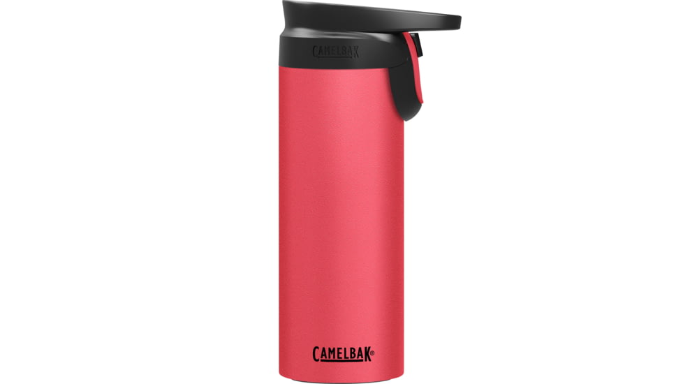 CamelBak Forge Flow Insulated Stainless Steel Travel Mug, Wild Strawberry, 16oz, 2476602050