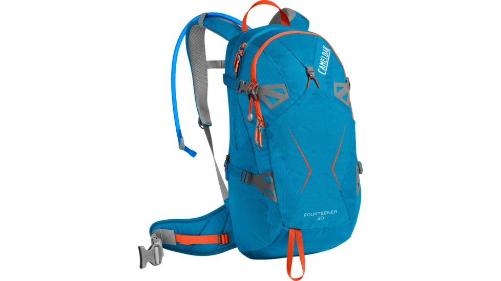 CamelBak Fourteener 20 Pack-Grecian Blue/Pumpkin