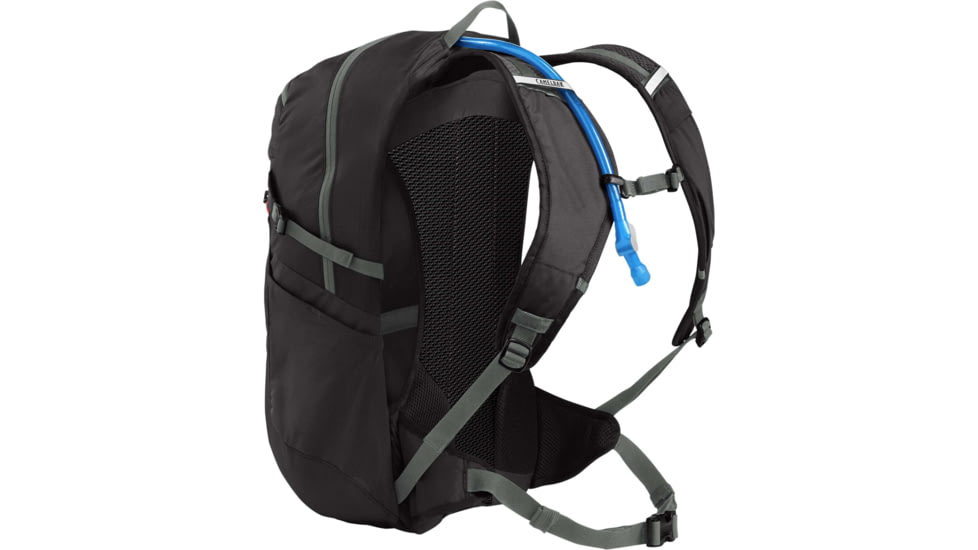 CamelBak Fourteener 24 Hydration Pack, Black/Fiery Coral, One Size, 2865001000