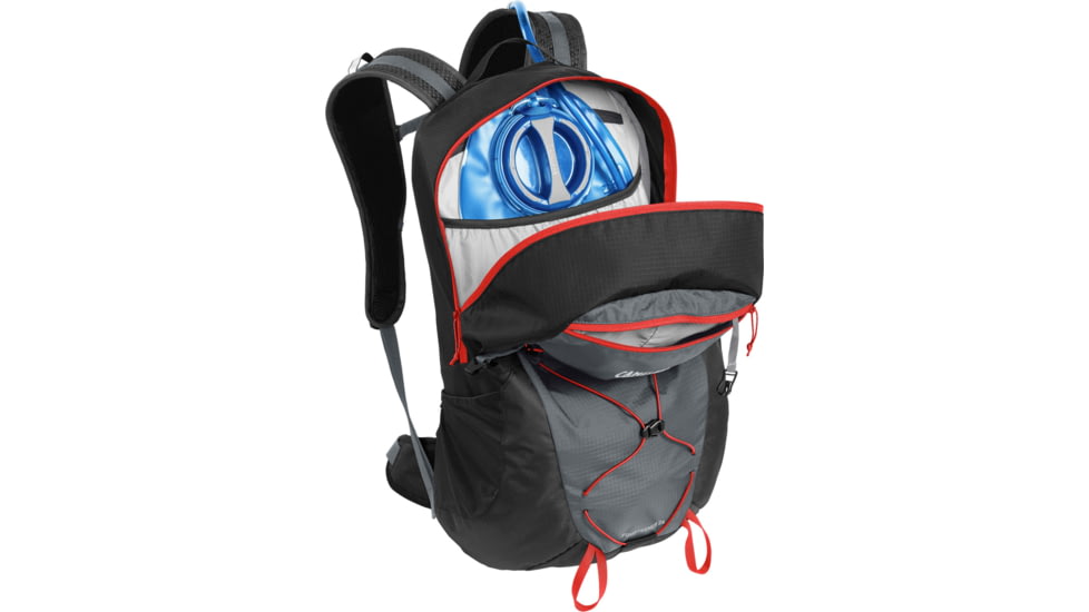 CamelBak Fourteener 26 Hydration Pack, Graphite/Red Poppy, One Size, 2864001000