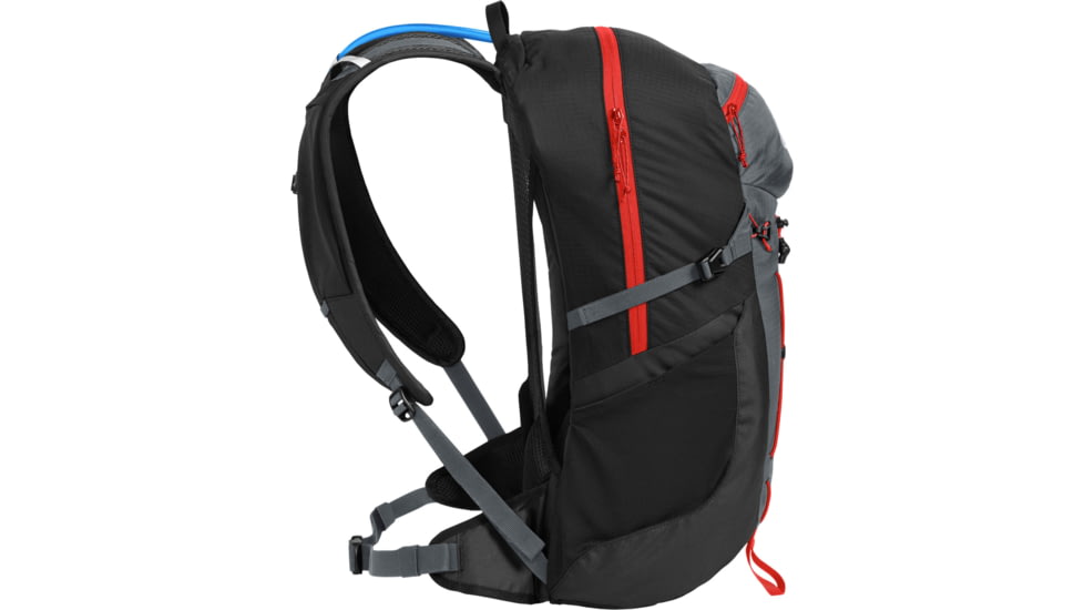 CamelBak Fourteener 26 Hydration Pack, Graphite/Red Poppy, One Size, 2864001000