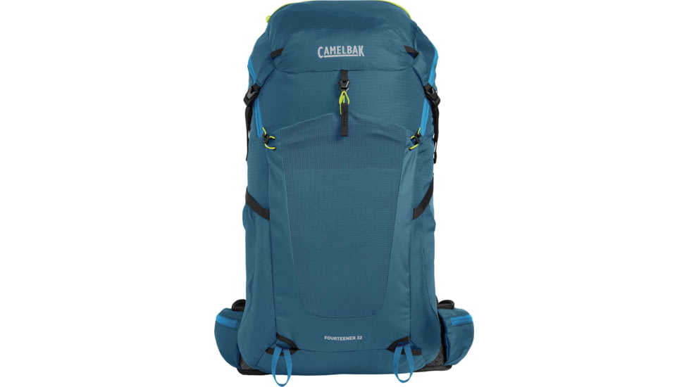 CamelBak Fourteener 32 Hydration Pack, Gibraltar Navy/Summer Lime, One Size, 2812401000