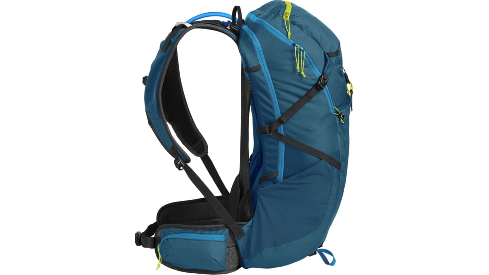 CamelBak Fourteener 32 Hydration Pack, Gibraltar Navy/Summer Lime, One Size, 2812401000