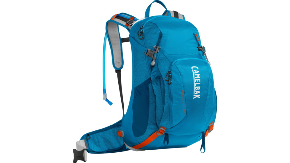 CamelBak Franconia LR 24 Hydration Backpack, Grecian Blue/Pumpkin