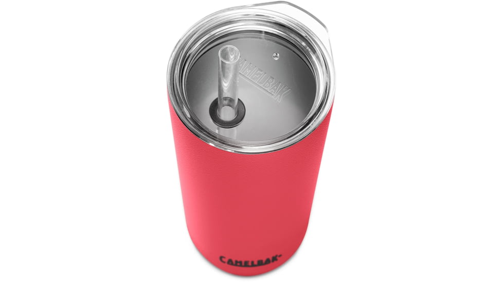 CamelBak Horizon Straw Insulated Stainless Steel Tumbler, Wild Strawberry, 20oz, 2747602060