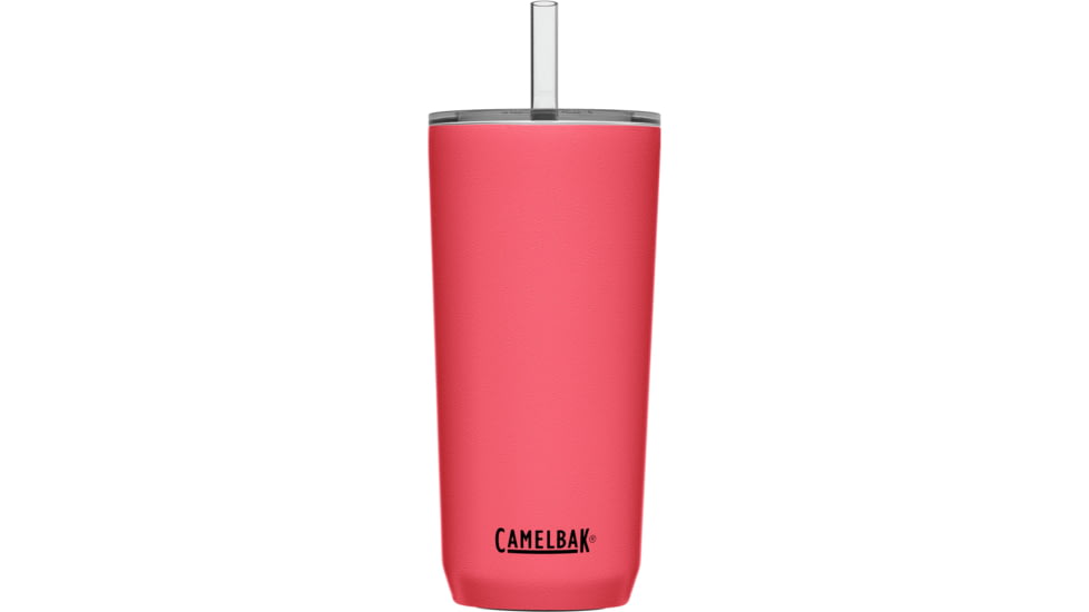 CamelBak Horizon Straw Insulated Stainless Steel Tumbler, Wild Strawberry, 20oz, 2747602060