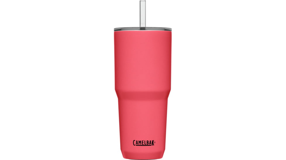 CamelBak Horizon Straw Insulated Stainless Steel Tumbler, Wild Strawberry, 30oz, 2748602085