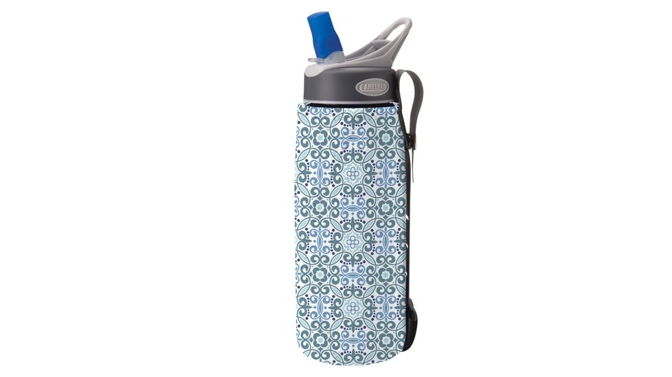 CamelBak .75L Insulated Bottle Sleeve, Blue/White Floral 90751
