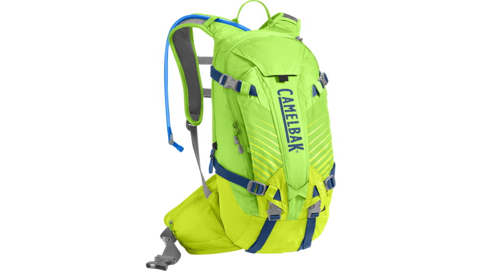 CamelBak K.U.D.U. 12 Mountain Biking Enduro Back Protection Pack, Limeade/Lime Punch, 12 L, 1132302000