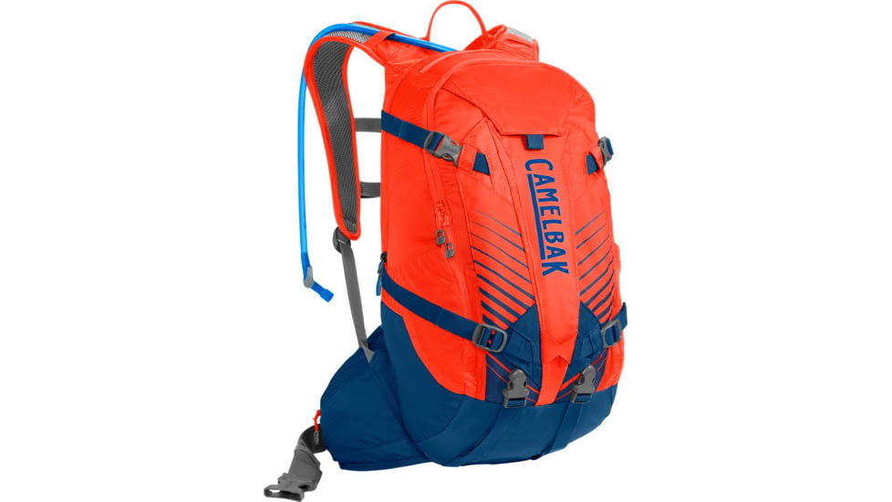 CamelBak K.U.D.U. Backpack, 18L, Cherry Tomato/Pitch Blue, 1131603000
