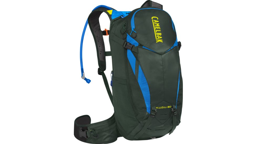 CamelBak Kudu Protector 20, Deep Forest/Brilliant Blue, Small/Medium, 1473303082