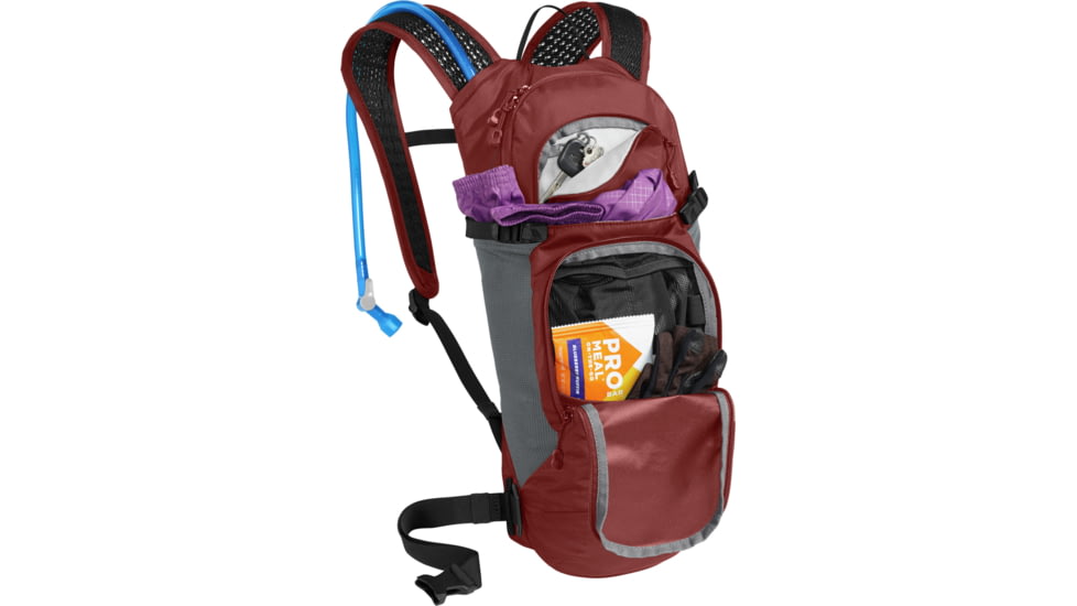 CamelBak Lobo 9 Hydration Pack, Fired Brick/Black, 9L, 2656601000