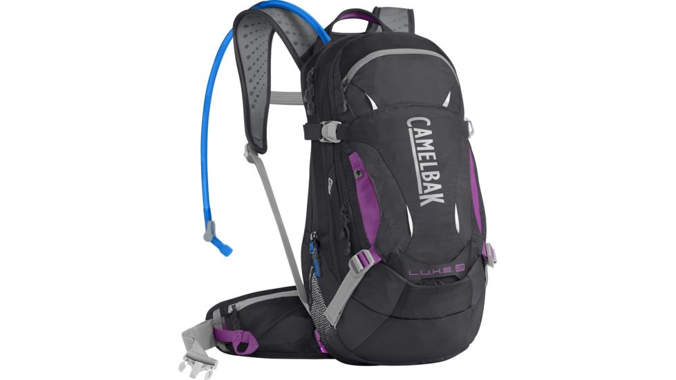 CamelBak Luxe LR Backpack 14 Womens, Charcoal/Light Purple, One Size, 1113002000