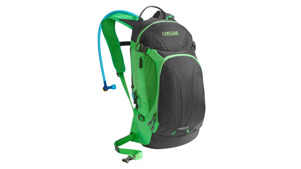 CamelBak M.U.L.E. Hydration Pack-Charcoal/Andean Toucan